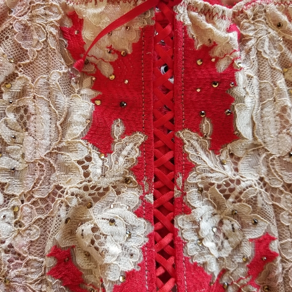 New Victoria's Secret Riley& james corset trainer waist 2 pc medium - Picture 5 of 10